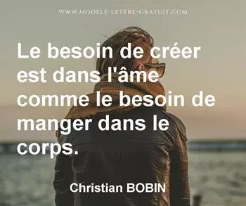 Citation de Christian BOBIN