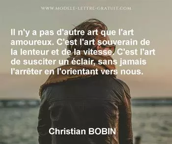 Citation de Christian BOBIN