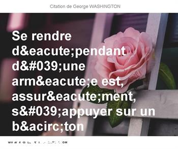 Citations George WASHINGTON
