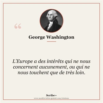 Citation George Washington