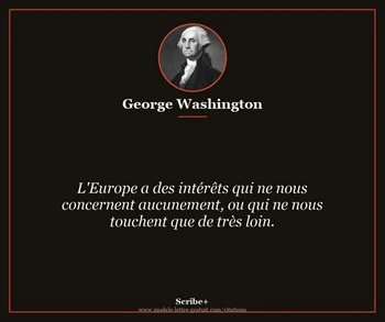 Citation de George Washington