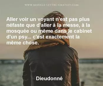 Citation de Dieudonné