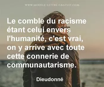Citation de Dieudonné