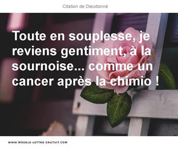 Toute En Souplesse Je Reviens Gentiment A La Sournoise Dieudonne