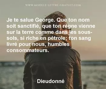 Citation de Dieudonné