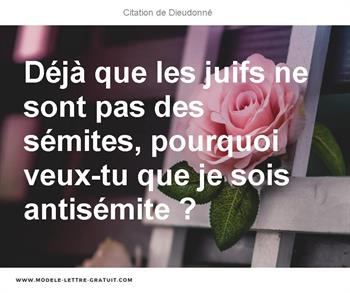 Citations Dieudonné