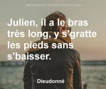 Citation de Dieudonné