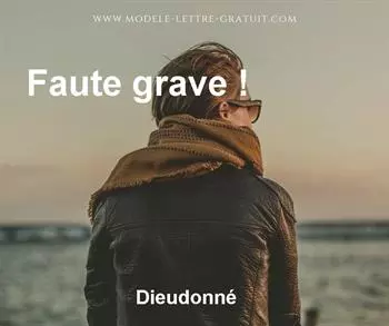 Citation de Dieudonné