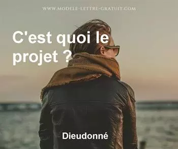 Citation de Dieudonné