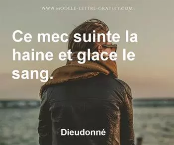 Citation de Dieudonné