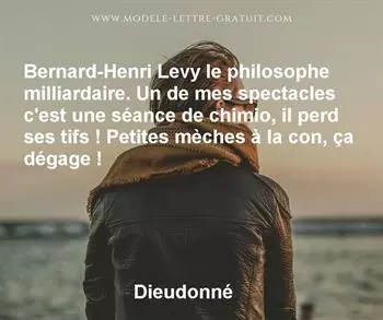 Citation de Dieudonné