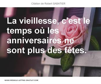 Citations Robert SABATIER