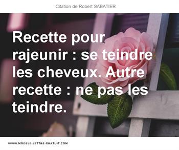 Citations Robert SABATIER