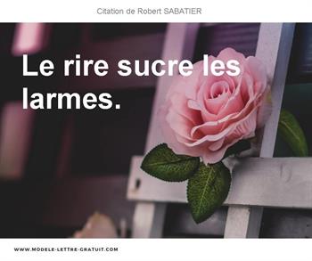 Citations Robert SABATIER