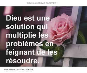 Citations Robert SABATIER