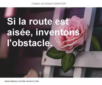 Citations Robert SABATIER