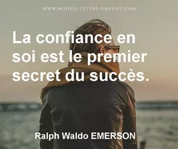 Citation de Ralph Waldo EMERSON