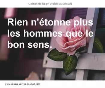 Citations Ralph Waldo EMERSON