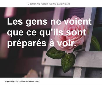 Citations Ralph Waldo EMERSON
