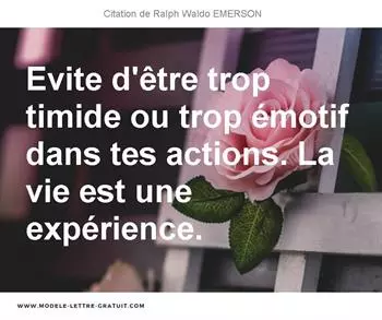 Citations Ralph Waldo EMERSON