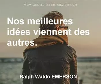 Citation de Ralph Waldo EMERSON