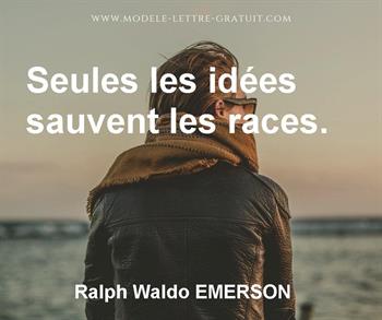 Citation de Ralph Waldo EMERSON