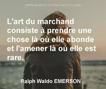 Citation de Ralph Waldo EMERSON