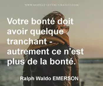Citation de Ralph Waldo EMERSON