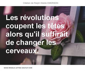 Citations Ralph Waldo EMERSON