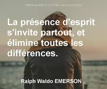 Citation de Ralph Waldo EMERSON