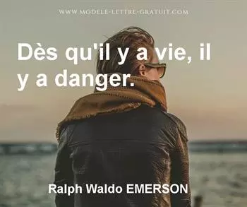 Citation de Ralph Waldo EMERSON