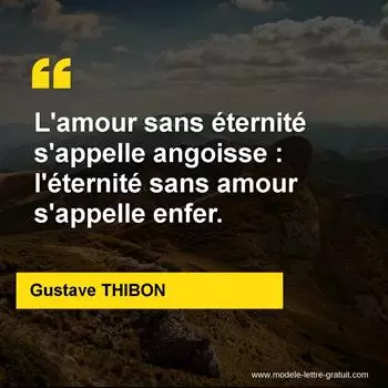 Citation Gustave THIBON