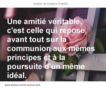 Citations Gustave THIBON