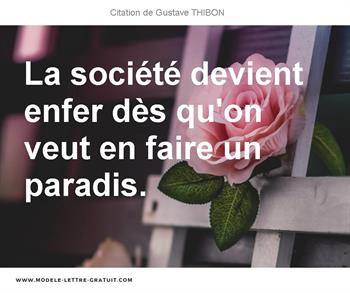 Citations Gustave THIBON