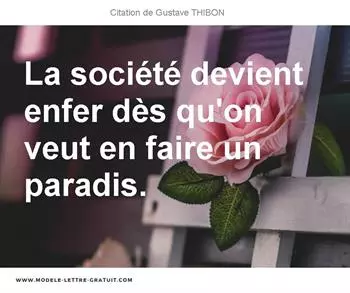 Citations Gustave THIBON