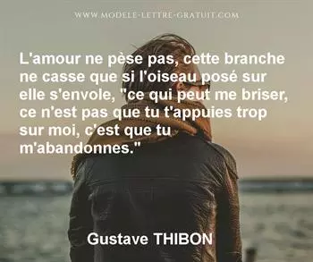 Citation de Gustave THIBON