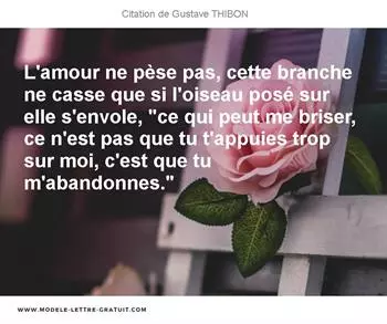 Citations Gustave THIBON