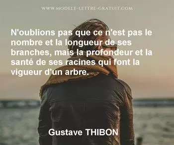 Citation de Gustave THIBON