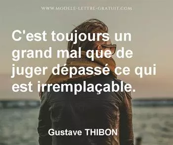 Citation de Gustave THIBON