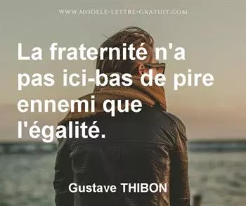 Citation de Gustave THIBON