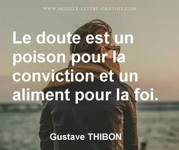 Citation de Gustave THIBON