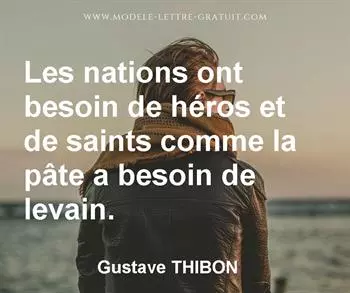 Citation de Gustave THIBON