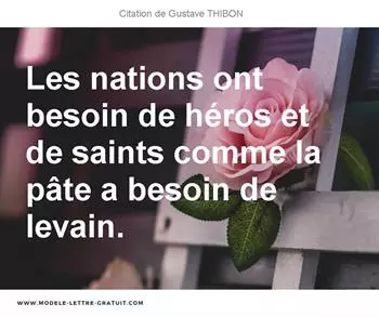 Citations Gustave THIBON