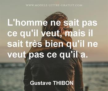 Citation de Gustave THIBON