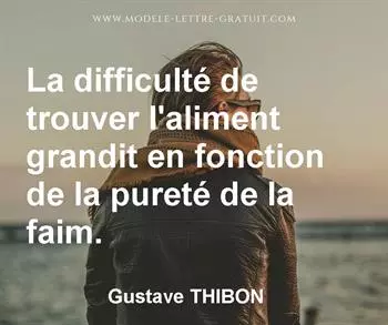 Citation de Gustave THIBON