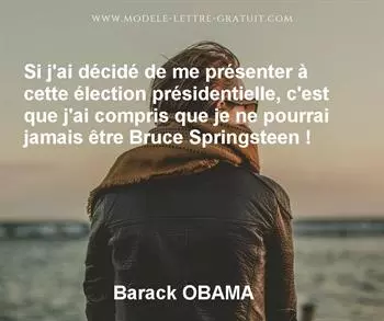 Citation de Barack OBAMA