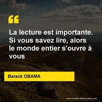 Citation Barack OBAMA