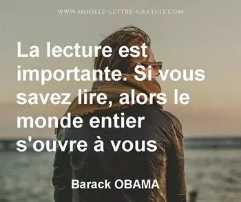 Citation de Barack OBAMA