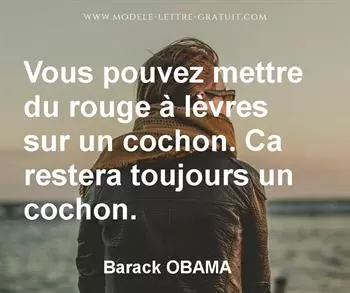Citation de Barack OBAMA