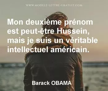 Citation de Barack OBAMA